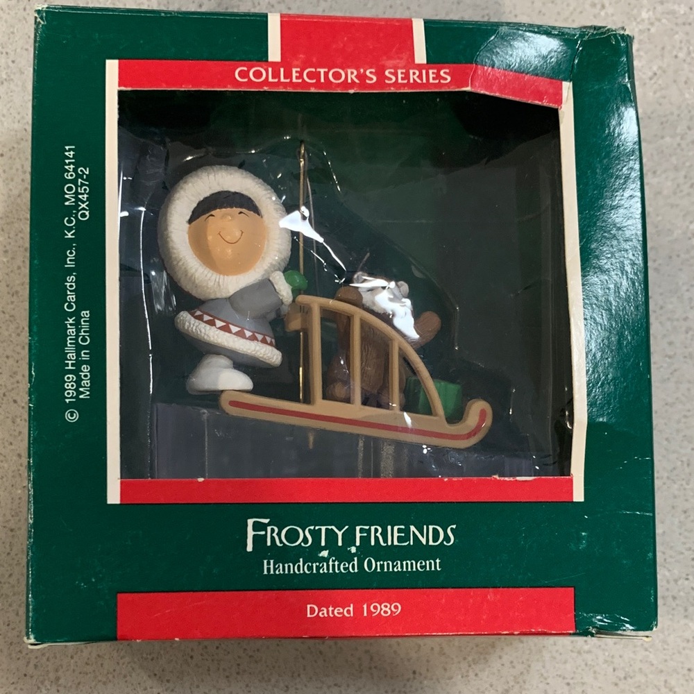 Hallmark Frosty Friends 1989 Ornament - Collector’s Series